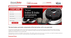 Desktop Screenshot of discountbrakes.com